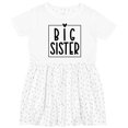 thumbnail image 3 of Inktastic Big Sister Girls Toddler Dress, 3 of 5
