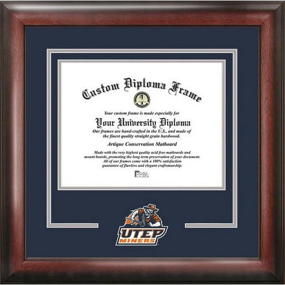 UTEP Miners 11" x 14" Spirit Diploma Frame
