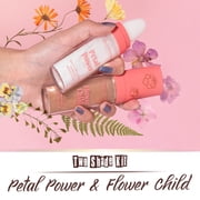 Profusion Cosmetics Petal Perfect Shimmer Highlighter Powder, Smudge-Proof Luminizer for Face & Body, Instant Glow Highlight Stick, White Gold