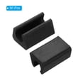 thumbnail image 3 of REGALWOVEN Kitchen Sink Rack Feet, Plastic Sinks Protective Feet Wire Bumpers Protector Black 7mm, 3 of 5