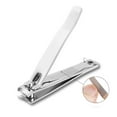 thumbnail image 3 of Large Round Nail Clipper Blue - Nail Clipper Stainless Fingernail Clipper Set with Nail File Manicure Kit Fingernail Tools, Nail Clippers, Nail Clippers, Easter, St. Patrick'S Day, Valentine'S Day,, 3 of 8