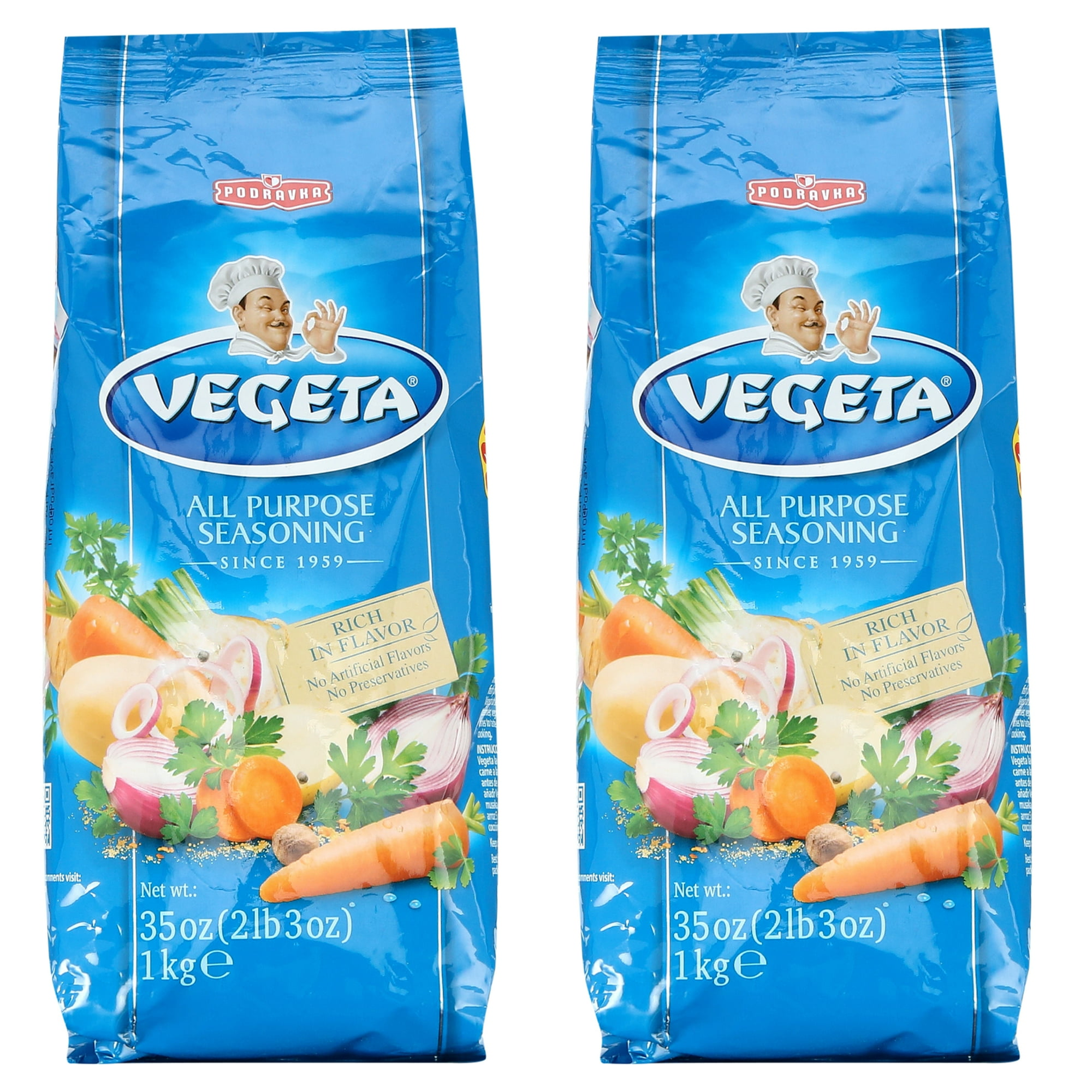 (2 pack) Podravka Vegeta Bag 1000g