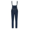 Hvyesh Denim Bib Overalls for Men Big and Tall Streetwear Heavyduty