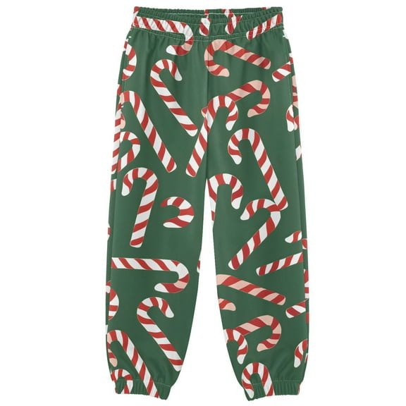 joogoo Candy Canes Boys' Sweatpants Jogger Pants 5-6Y