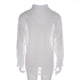 thumbnail image 5 of SAYOO - Blusa de lunares para mujer, manga larga, con botones, para verano, malla transparente SAYOO S M L XL XXL, 5 of 8