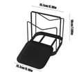 thumbnail image 3 of TopLLC Kitchen Accessories, Kitchen Vertical Pot Lid Rack Tabletop Chopping Board Rack Multifunctional Kitchenware Storage Rack With Drainer Tray Waterproofing And Rustproof Vertical Pot Lid Rack, 3 of 6