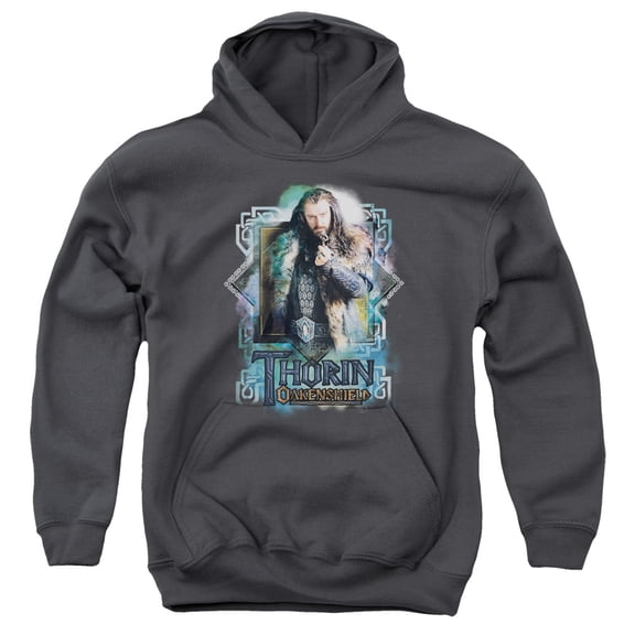 The Hobbit - Thorin Oakenshield - Youth Hooded Sweatshirt - Large
