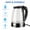 Blue, variant on Ktaxon Electric Kettle, Fast Heat with Auto Shut off, Boil Dry Protection, Black