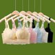 thumbnail image 3 of Conjunto de sujetador ajustable sin aros para mujer, con push-up y pecho pequeño, con escote engrosado y antiflacidez, 3 of 5
