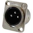 thumbnail image 1 of XLS Audio XLR Macho Jack 3 Pines - Montaje en Panel Jacks Serie D Tama, 1 of 2