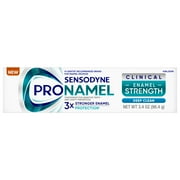 Sensodyne Pronamel Clinical Enamel Strength Toothpaste, Deep Clean, 3.4 Oz