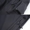 thumbnail image 5 of Men New Winter Autumn Warm Softshell Fleece Jackets Camping Hiking Climbing Hunting Fishing Outdoor Windproof Pants Trousers (Black ,L(65-75kgs)), 5 of 7