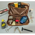 thumbnail image 5 of Leather Toiletry Bag Travel Dopp Kit Shaving Cosmetic Organizer Makeup Case for Men & Women by Rustic Town, Large, 5 of 10