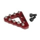 thumbnail image 2 of Punta del pedal del freno trasero de la motocicleta Accesorios para piezas de motocicleta Aleación de aluminio Rojo, 2 of 9