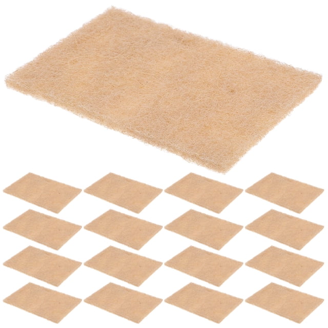 TEHAUX 20Ud Paquete De Almohadillas Multiusos Para Limpieza De Cocina Y Taller Marrón
