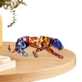 thumbnail image 4 of Leopard Statue, Desktop Animal Decoration Resin, Leopard Sculpture Ornament Leopard Statues for Desktops for Animal Lovers, 4 of 9
