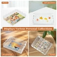 thumbnail image 6 of Unique Bargains Magnetic Acrylic Tray Scalloped Design Versatile Organizer and Display Holder Clear Rectangle, 6 of 7