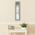 thumbnail image 3 of ArtToFrames 5x29 inch Metallic Deco Silver Picture Frame, Silver MDF Poster Frame (4501), 3 of 7