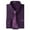 Purple, variant on HISDERN Mens Solid Dress Shirt Long Sleeve with Matching Tie & Handkerchief Set Button Down Shirts