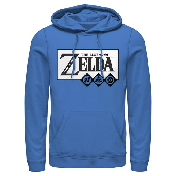 Men's Nintendo Logo Emblems  Pull Over Hoodie