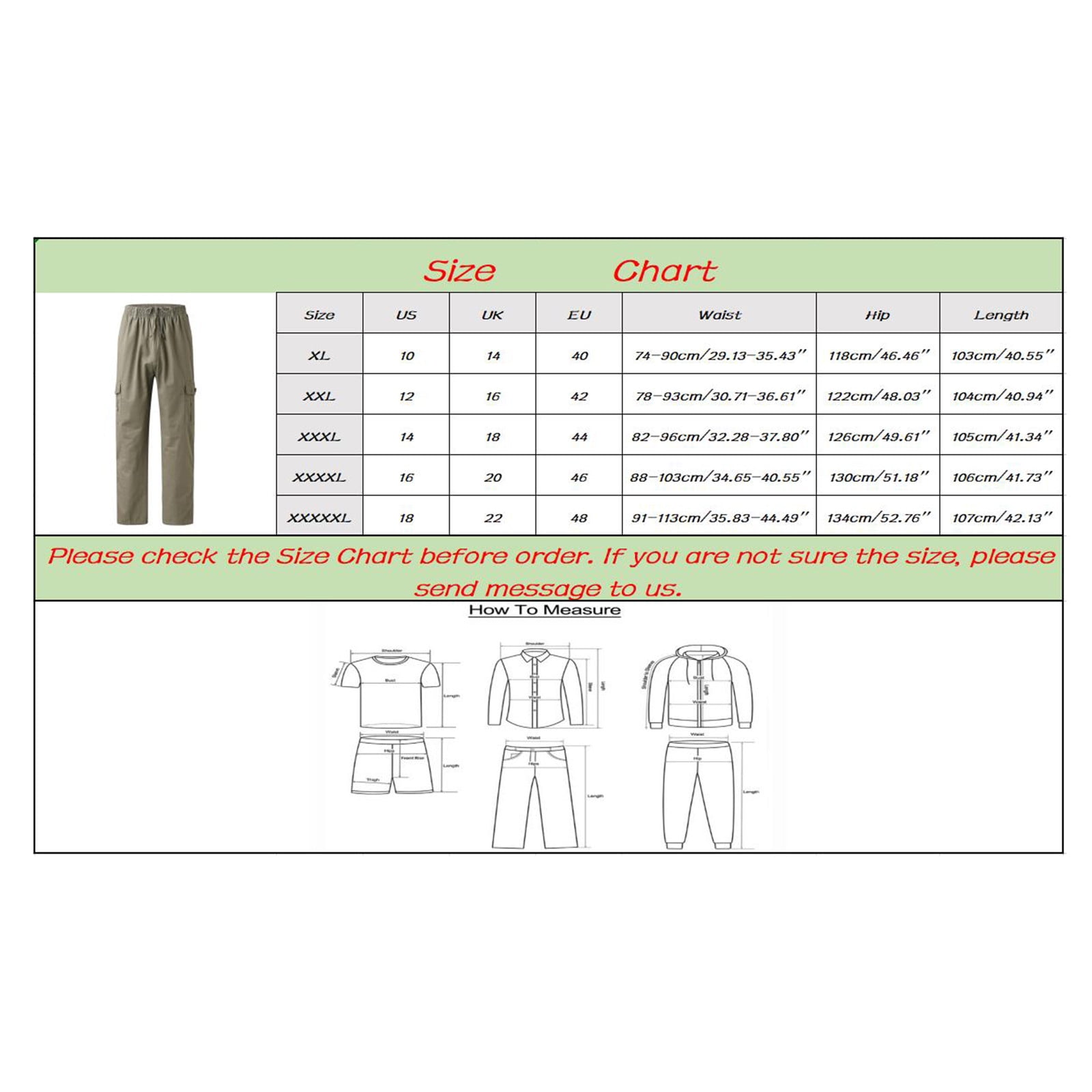 Pants Men Size 50 Pants for Men Mens Fashion Casual Loose Cotton Plus Size  Pocket Lace Up Elastic Waist Pants Trousers - Walmart.com