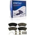 thumbnail image 2 of Detroit Axle - Front Brake Pads Disc Left Caliper Replacement for 2006-2012 Ford Fusion Mazda 6 Lincoln MKZ Zephyr Mercury Milan, 2 of 6