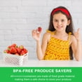 thumbnail image 3 of 3 Pack Produce Savers Food Storage Containers Fridge Organization, 3 of 6