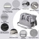 thumbnail image 4 of Dog Carrier Bag With Thick Cotton Cushion Pet Aviation Backpack Anti-suffocation Portable Travel Bag Pet Dog Bag Mesh Outdoor ShopWise Round, 4 of 12