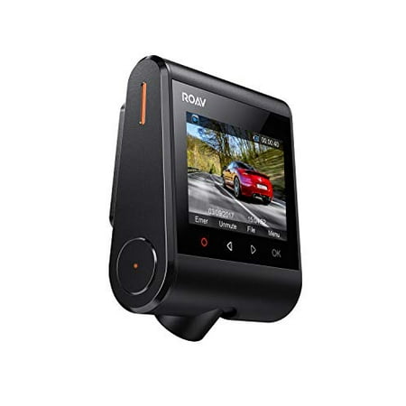 Roav DashCam S1, by Anker, Dash Cam, Dashboard Camera, Full HD 1080p Resolution @60 fps, Nighthawk Vision, Sony Starvis Sensor, Built-in GPS, Wi-Fi, Wide-Angle Lens, 2-Port Charger, 32GB microSD