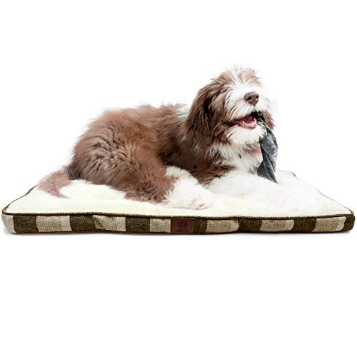 American Kennel Club AKC Medium Stripe Burlap Crate Dog ...