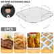 thumbnail image 5 of Rejilla para freidora de aire Rejilla para asar Rejilla deshidratadora de acero inoxidable Rejilla para cocinar multiusos Rejilla para tostadas Accesorios para freidora de aire Estante cuadrado resist, 5 of 11