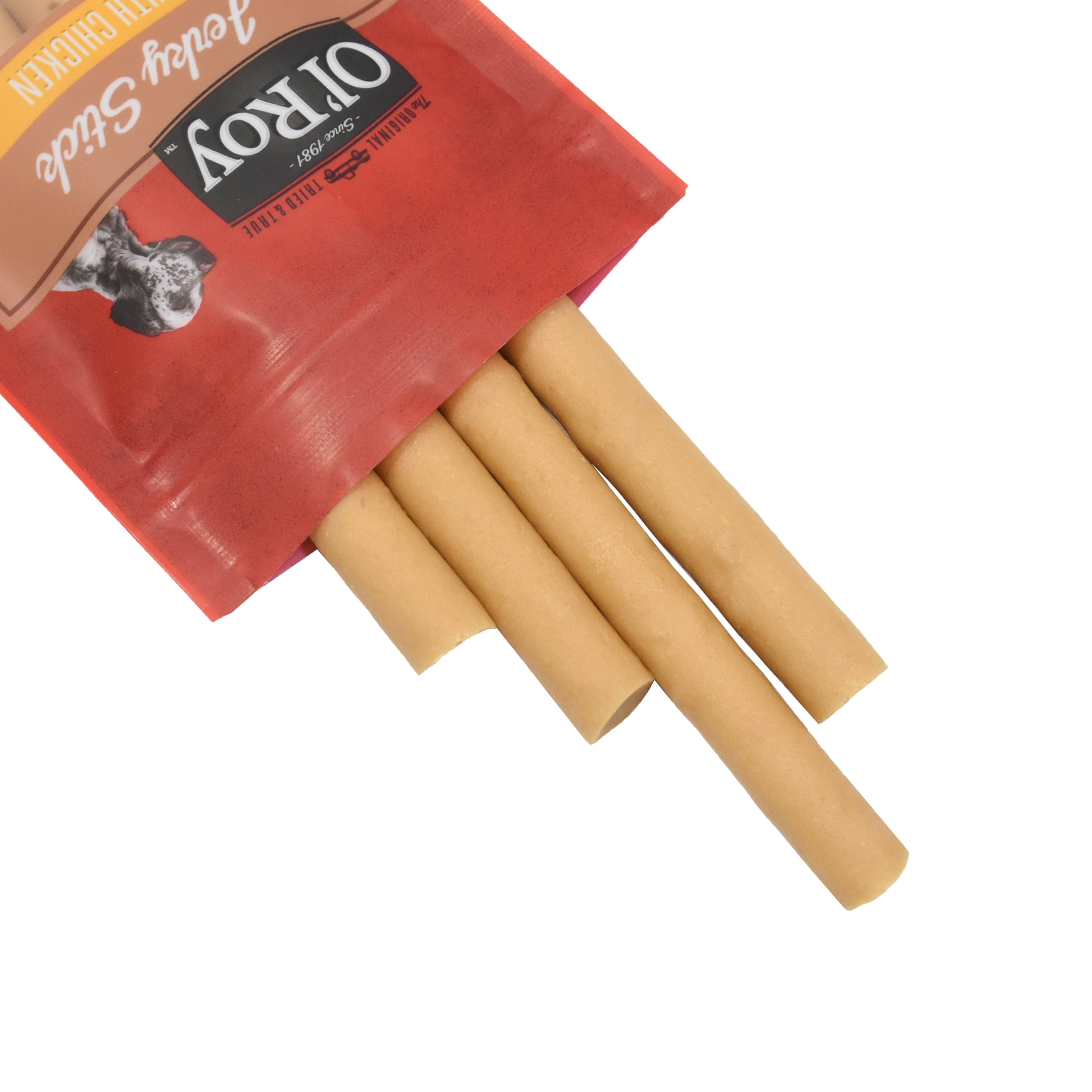 (24 pack) Ol' Roy Jerky Stick with Chicken, 2.52 oz, 4 Count