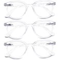thumbnail image 1 of GFDYREE Lot de 3 Lunettes de Lecture Charnière à Ressort Lecteurs Élégants Noir/tortue pour Hommes et Femmes, 1 of 7