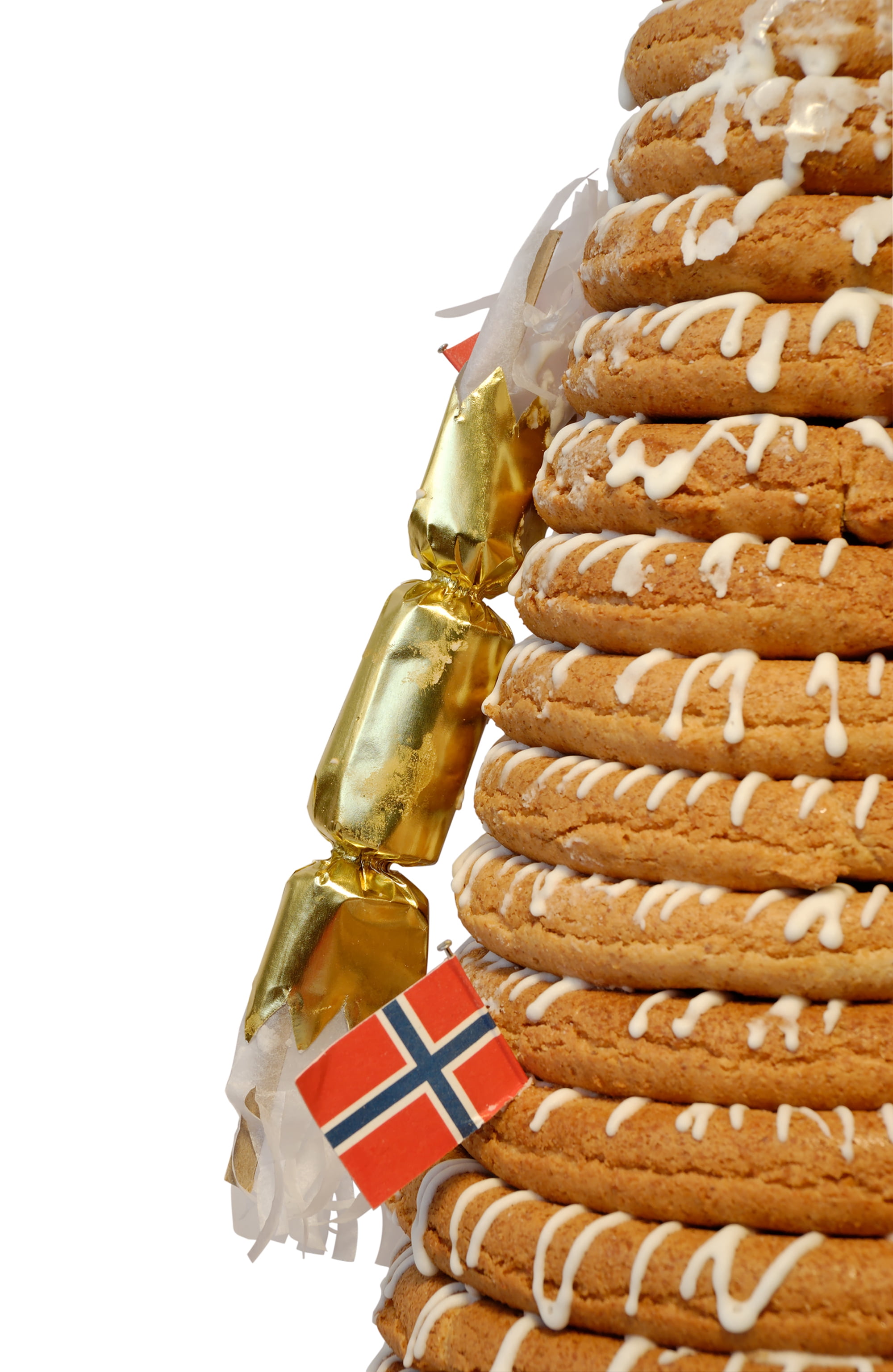 Fox Run Nonstick Kransekake Norwegian Dessert Ring Tower Mold Cake Forms 