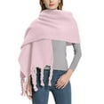 thumbnail image 4 of CHEGUTA Neck Scarf for Women Winter Scarf,Women's Fall Winter Classic Tassel Plaid Warm Soft Chunky Large Blanket Wrap Shawls, 4 of 4