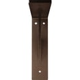 thumbnail image 3 of Soporte Ekena Millwork Legacy Steel, 5 x 20 x 20 cm, bronce oscuro martillado, 3 of 9