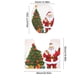 thumbnail image 3 of Tapetes de poliéster para decoración navideña, tapetes navideños para baño, juego de dos piezas, imitación cachemira, lavables, resistentes al desgaste, aptos para fiestas, decoración de baño, Hallowe, 3 of 6