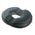 thumbnail image 6 of Orthopedic Donut Seat Cushion with Cooling Gel Infused Memory Foam - Ergonomic Pressure Pain Relief For Coccyx, Tailbone, and Hemorrhoid Pain - Comfortable Seat Pillow - Gray, 6 of 7