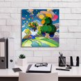 thumbnail image 5 of Epic Graffiti 'Pop Art Landscape 1019' by Howie Green, Canvas Wall Art, 18"x18", 5 of 8