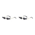 thumbnail image 4 of Gafas de Sol Flame And Fire Qarigey Sin Marco Gris 2piezas, 4 of 6