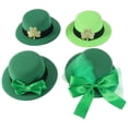 thumbnail image 3 of St. Patrick's Day Themed Hairpin Decorations Mini Hat Hair Clips for Parties Fashionable 4Pcs, 3 of 3