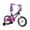 Black, variant on Dynacraft Magna Sapphire 16" Girls Bike, Pink, Ages 5-7