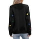 thumbnail image 3 of HongQid Womens Pullover Sweaters Long Sleeve Crewneck Casual Loose Knit Jumper Tops, 3 of 3