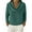 Green1, variant on Posijego Women's Cowl Neck Sweatshirts Plus Size Long Sleeve Lightweight Solid Color Loose Pullover Shirts Tops for Women