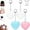 4*g, variant on Love Wallet Tote Bag Touch Sensing Light,Purse Light Handbag Light, Purse Lights For Inside Purses, Heart Keychain for Girl Women  Valentine's Day Decoration Gift