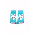 thumbnail image 1 of Allegra K Unisex Ankle Length Rabbit Letters Print Stretchy Toe Socks, 1 of 3