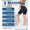 thumbnail image 6 of Nirlon Biker Shorts For Women - High Waisted Womens Workout Shorts Leggings, 6 of 6