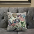thumbnail image 5 of Amrita Sen Designs  26 x 26 in. Friendship Bouquet Broadcloth Indoor & Outdoor Blown & Closed Pillow - Multi Color, 5 of 5