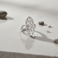 thumbnail image 3 of Sterling Silver Cz Filigree Fleur De Lis Ring for Women and Teens - Size 8, 3 of 7