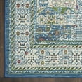 thumbnail image 4 of Nourison Global Vintage French Country Ivory Light Blue 5'3" x 7'6" Area Rug, (5' x 8'), 4 of 8